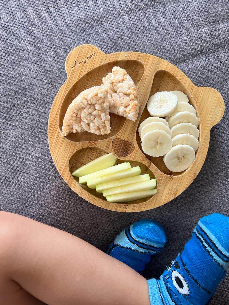 Kit Tigre de bambú con cuchara y tenedor