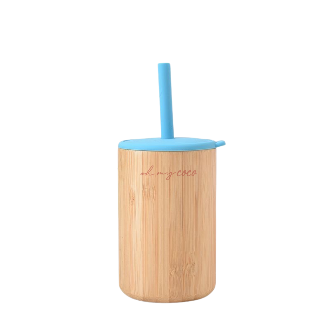 Vaso de bambú para bebé🎍