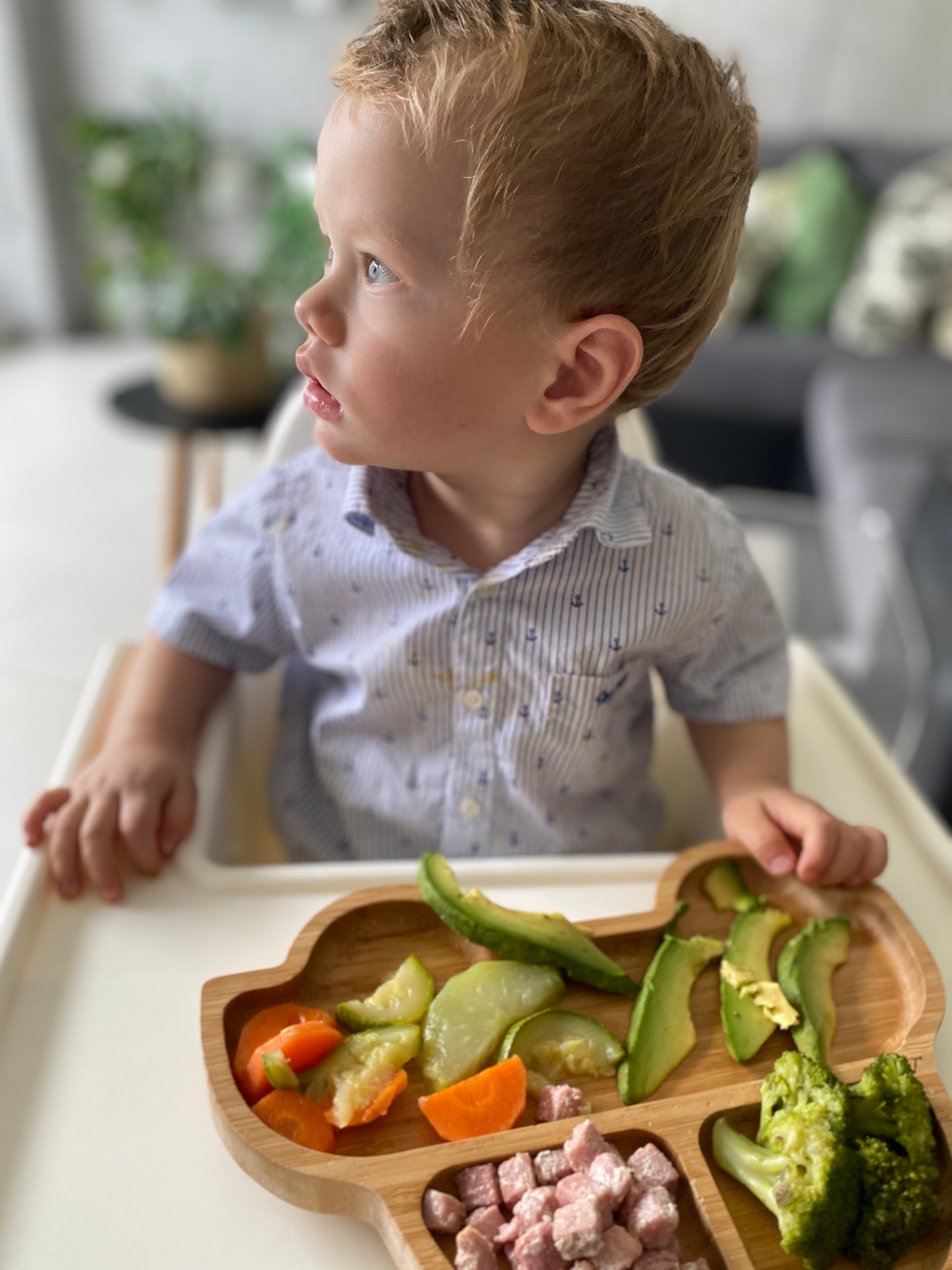 Kit Carrito de bambú con cuchara y tenedor