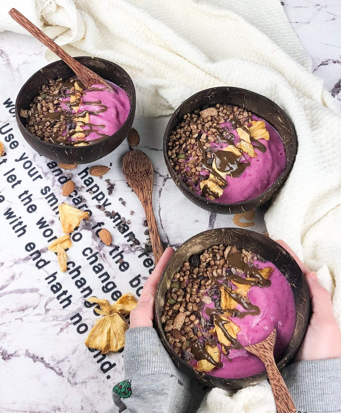 Pitaya Chocolate Smoothie Bowl